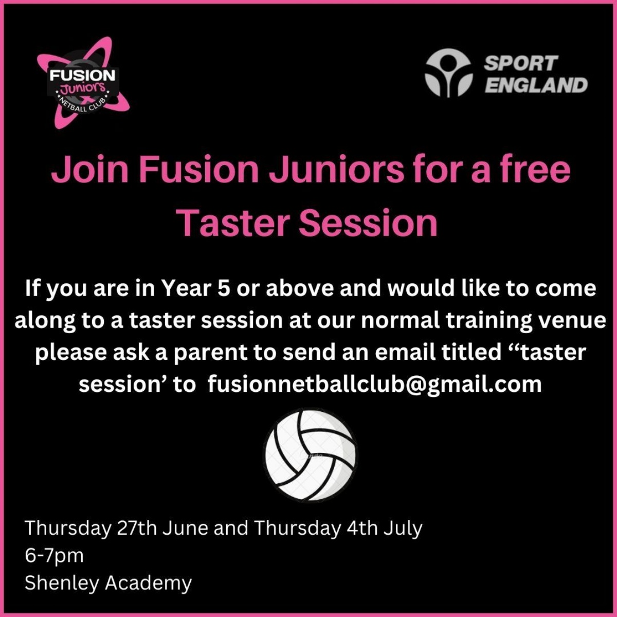 Hillcrest School & Sixth Form Centre - Fusion Netball Club Junior ...